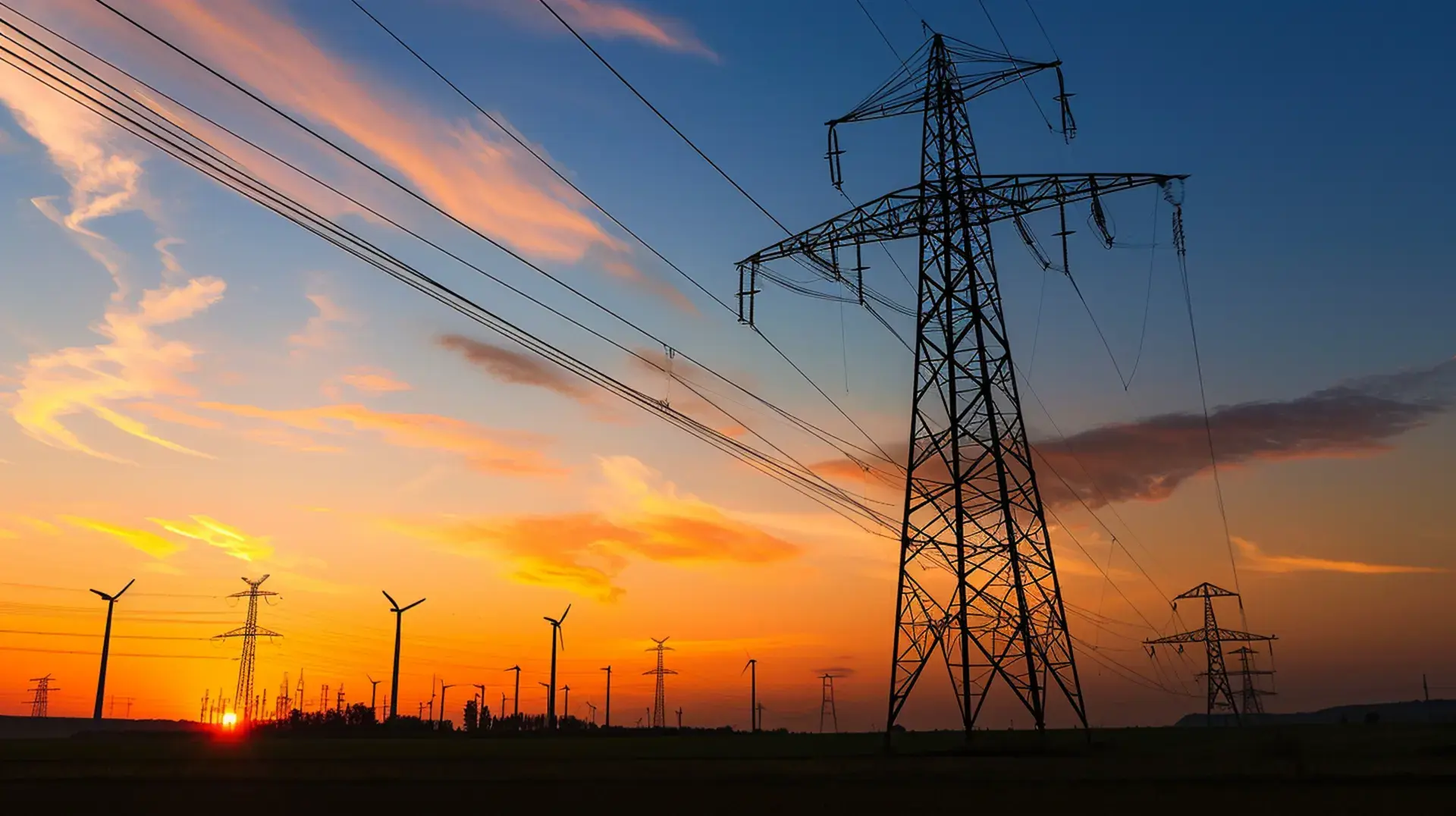 Red eléctrica de alta tensión para interconexión de una central